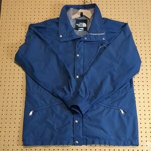 Vintage The North Face Navy Blue Full-Zip Gore-Tex Jacket